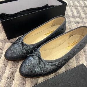 Authentic Chanel ballet flats
